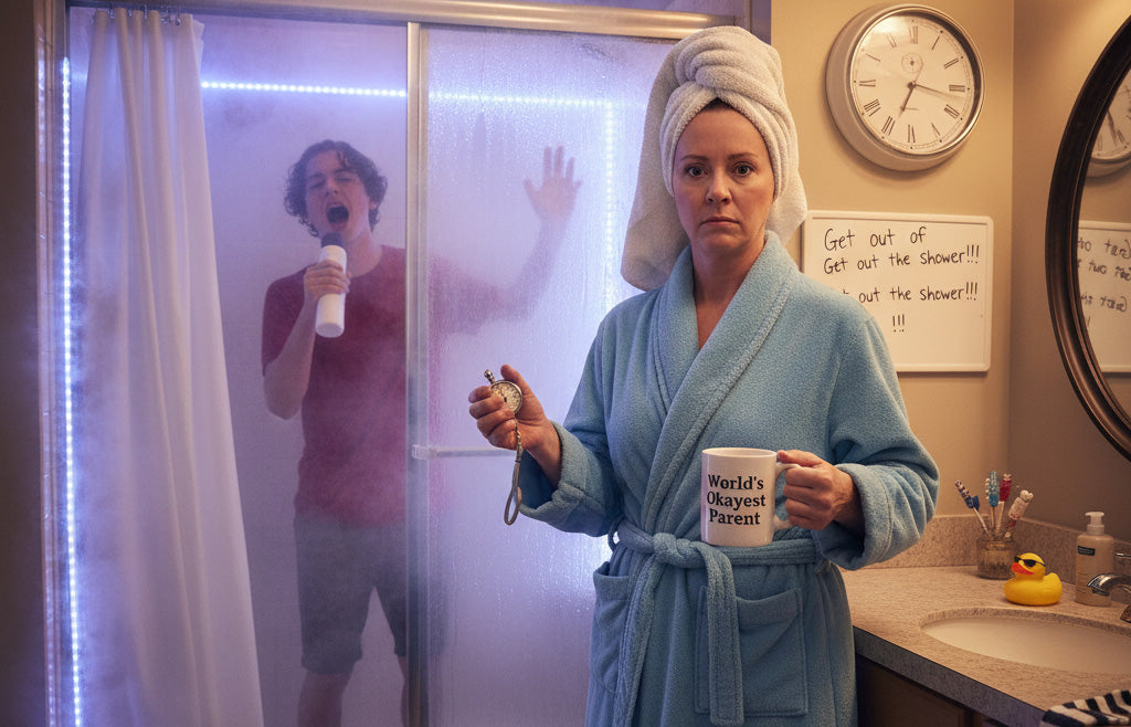 The Shower Timer That Finally Got Our Teen Out in Under 10 Minutes
